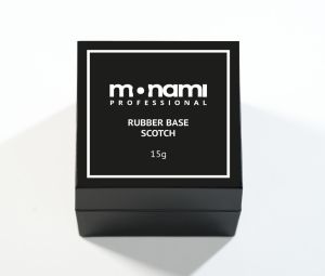 Rubber Base SCOTCH, каучуковая база (квадрат) 15 мл. MONAMI - NOGTISHOP