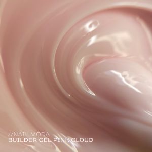 Моделирующий гель BUILDER GEL Pink Cloud NAIL MODA, 30 г - NOGTISHOP