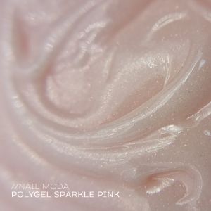 Полигель NAIL MODA Sparkle Pink, 30 г - NOGTISHOP